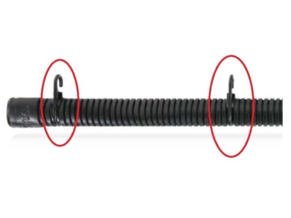 Clip en plastique pour tuyau Direct System