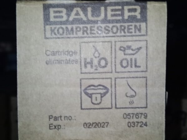 Cartouche compresseur BAUER triplex P11/P21 moteur électrique PE100, JUNIOR et JUNIOR II – Image 2