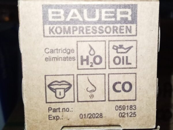 Cartouche compresseur BAUER triplex P11/P21 moteur thermique PE100, JUNIOR et JUNIOR II – Image 2