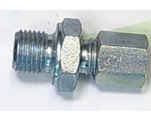 Raccord G1/4'' 12x1.5 Tube Diam : 6 mm inox pour compresseur COLTRI