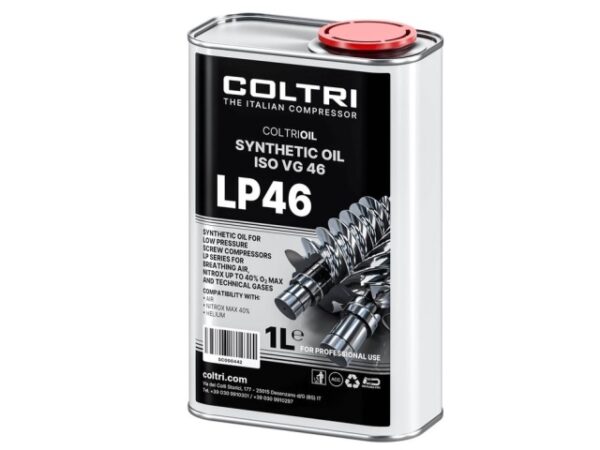 Huile synthétique LP46 bidon 1L compresseur à vis LPxxx Nitrox COLTRI