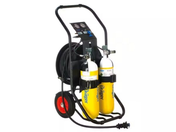 Location chariot Draeger AIRPACK + 2 bouteilles AIR 10L 300B + PAS Micro