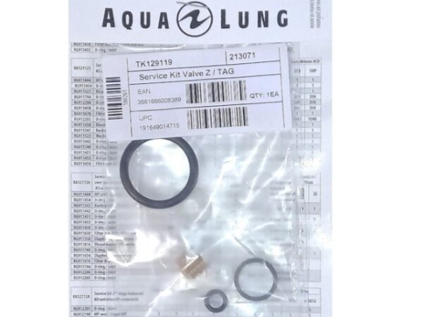 Kit révision robinet Aqualung Z (qté: 1) et TAG (qté: 2) – Image 2