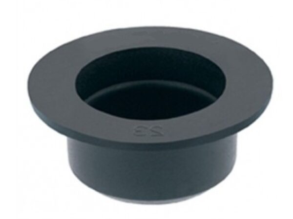Bouchon Noir en PVC protection filetage col bouteille ARI