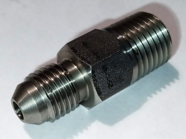 Raccord Inox G1/4'' 12x1.5 Tube Diam : 6 mm inox pour compresseur COLTRI – Image 3