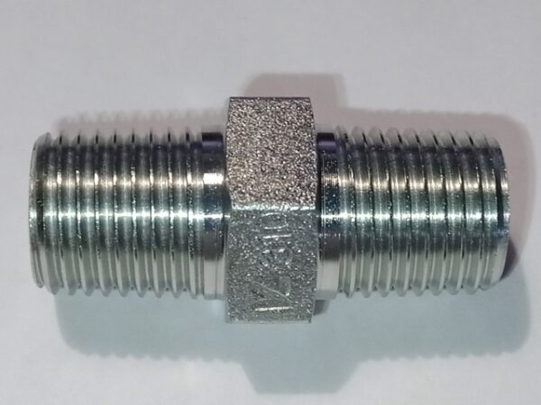 Raccord droit Mamelon 1/4'' BSP conique compresseur COLTRI – Image 2