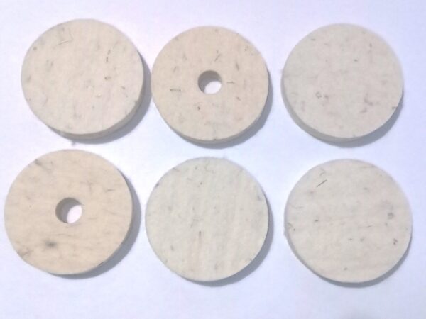 Feutrine Diam : 63mmx12mm pour cartouches Hyperfilter (par 6) COLTRI