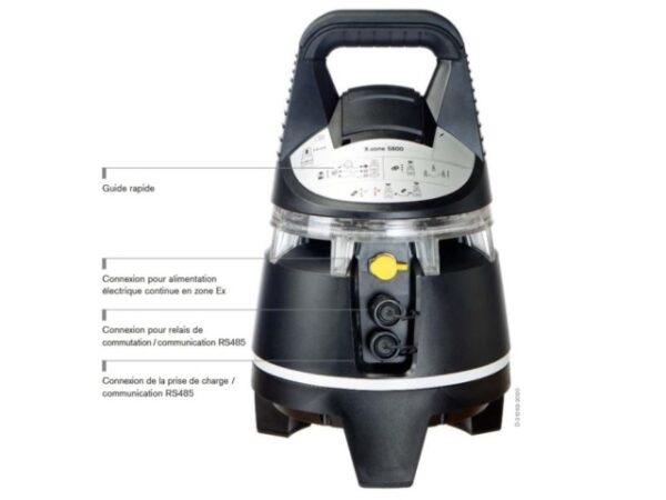 Balise Draeger X-zone 5800 868 MHz 24Ah Pompe intégrée ATEX