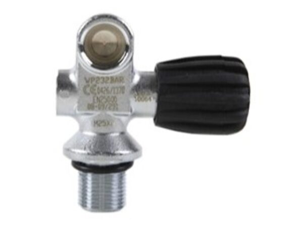 Robinet bouteille plongée S.o.S une sortie 232b volant à droite compatible O²