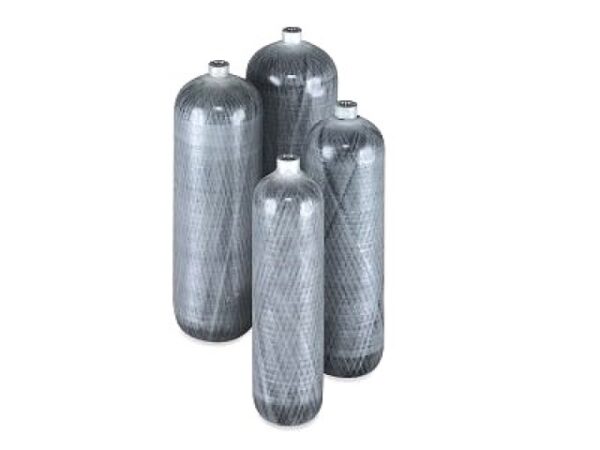 Bouteille composite pompier 9L 300 bars (15 ans) - Sans robinetterie