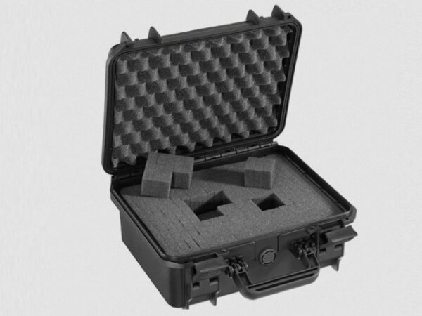 Valise étanche MAX - Dim. intérieures : 300 x 225 x 132 mm - Noire avec mousse