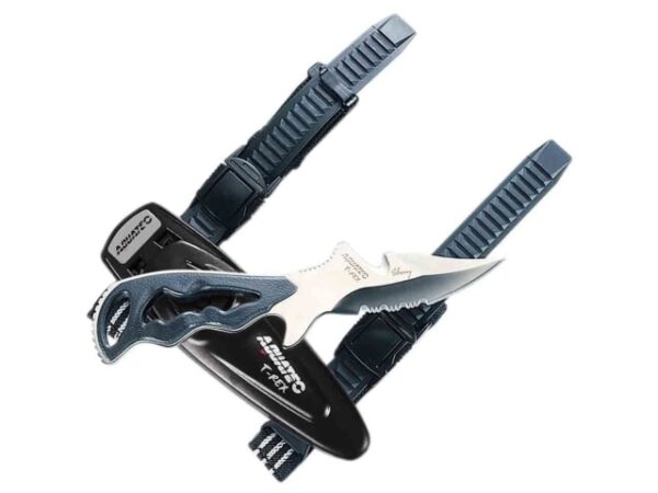 Couteau T-Rex inox longueur 20 cm avec sangles et kit gilet de stabilisation – Image 2