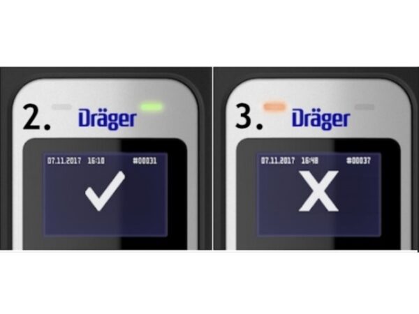 Détecteur Alcotest 5000 Draeger - Affichage positif ou négatif – Image 3