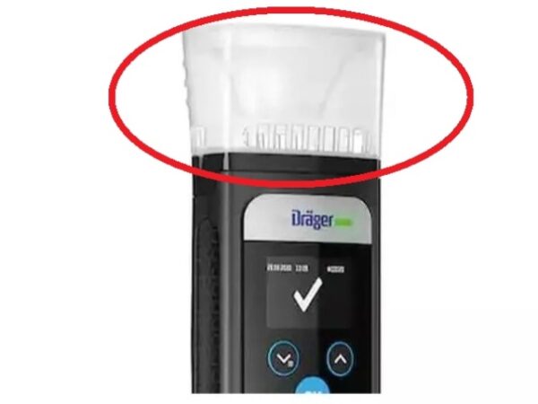 Cône de prélèvement pour Alcotest A5000/7000 (lot de 10) Draeger – Image 2