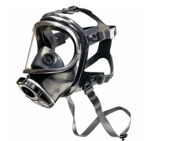 Masque Panorama Nova EPDM connecteur P Oculaire polycarbonate PC cadre Inox
