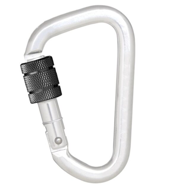 Mousqueton aluminium à verrouillage à vis - Type Keylock – Image 3