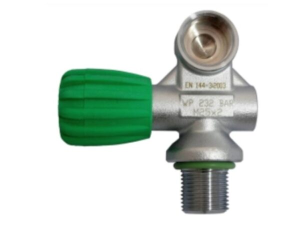 Robinet bouteille plongée S.o.S une sortie 26x200 232b volant à Gauche Nitrox O²